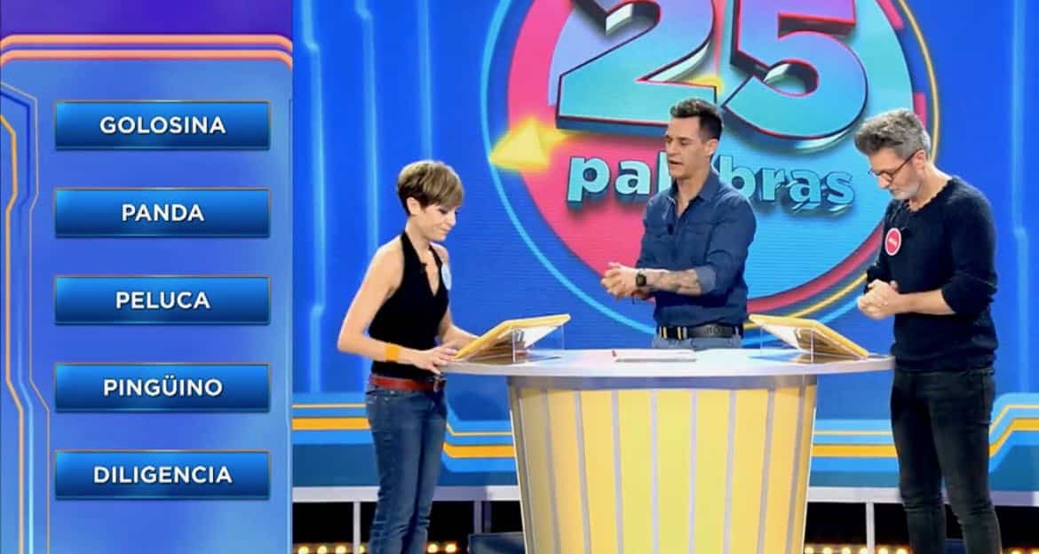 Lee más sobre el artículo Diversión en «25 palabras» de Telecinco