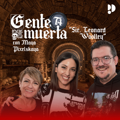Sara en el podcast «Gente Muerta»