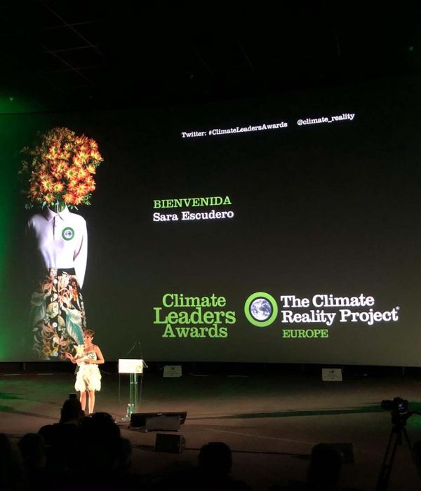 Sara Escudero - Climate Reality Awards 1